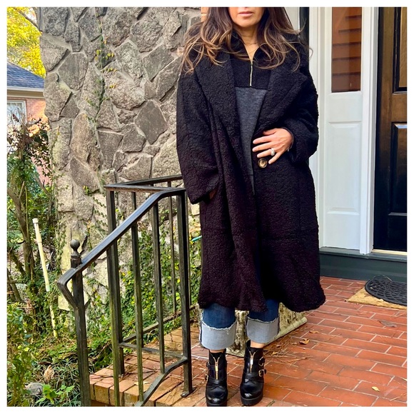ShopEvelynne Jackets & Blazers - #33 Fabulous Oversized Sherpa Long Cozy Coat